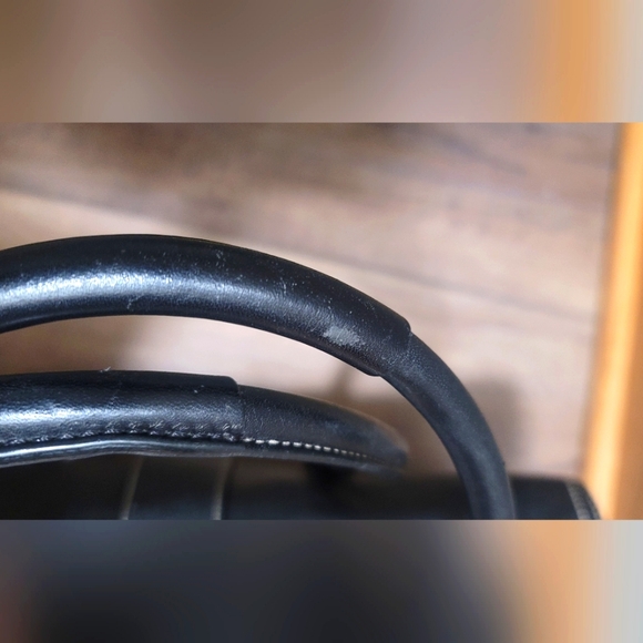 Coach Vintage Leather Hampton Soho Handbag Black . - Picture 4 of 11